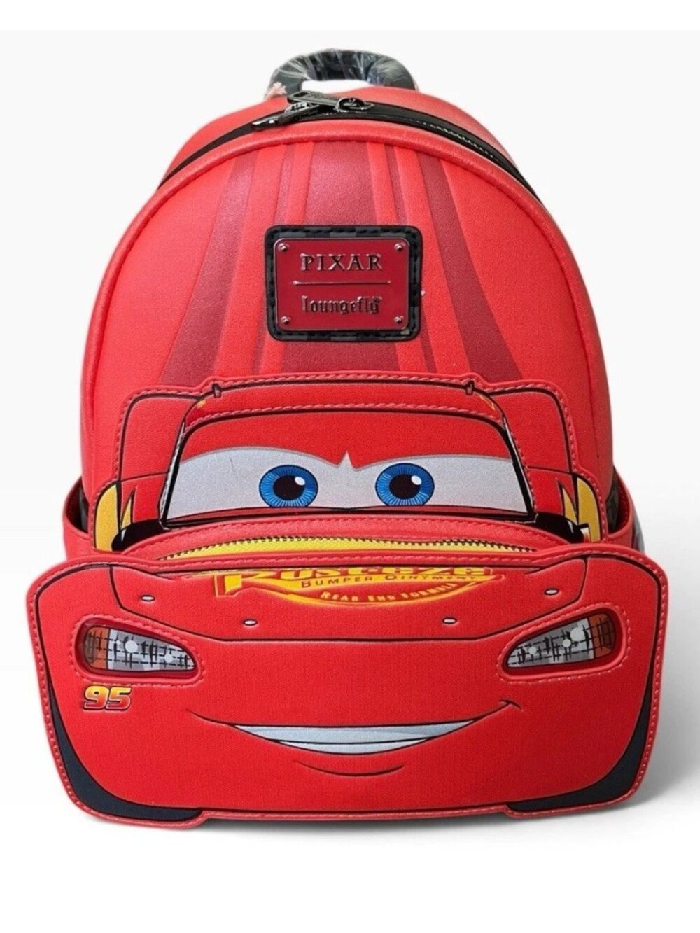 Loungefly Disney Pixar Cars 20th Anniversary Lightning McQueen Light-Up Lent NWT